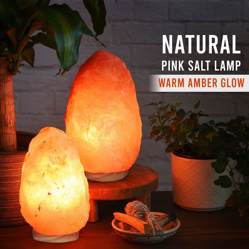Himalayan Crystal Salt Lamp 5-7 Lbs | HIMALAYAN GLOW
